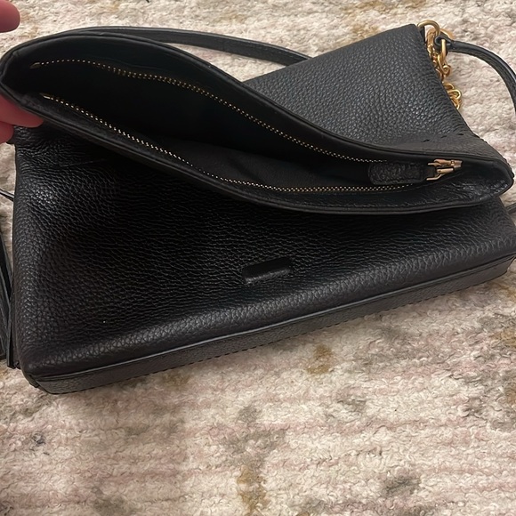 Tory Burch McGraw fold over crossbody bag - Picture 4 of 10